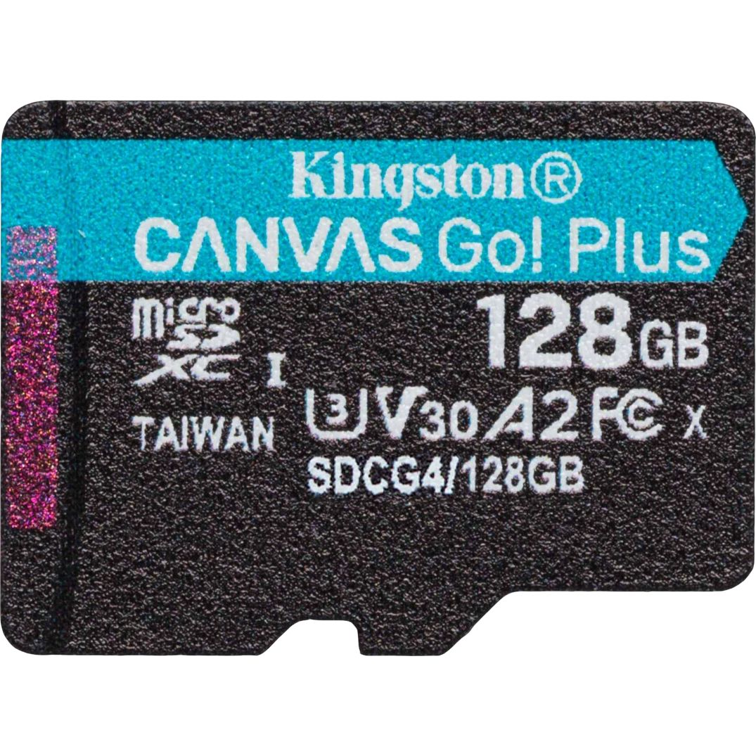 Карта памяти Kingston Canvas Go! Plus MicroSD (SDCG4/128GBSP), 128 Гб детальное изображение - 2