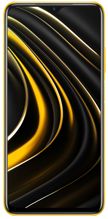 Смартфон Xiaomi POCO M3 128 ГБ, Желтый, Dual nano SIM детальное изображение - 2