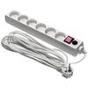 Сетевой фильтр Buro 600SH-16-5-W, 5 м, Белый вариант - 1