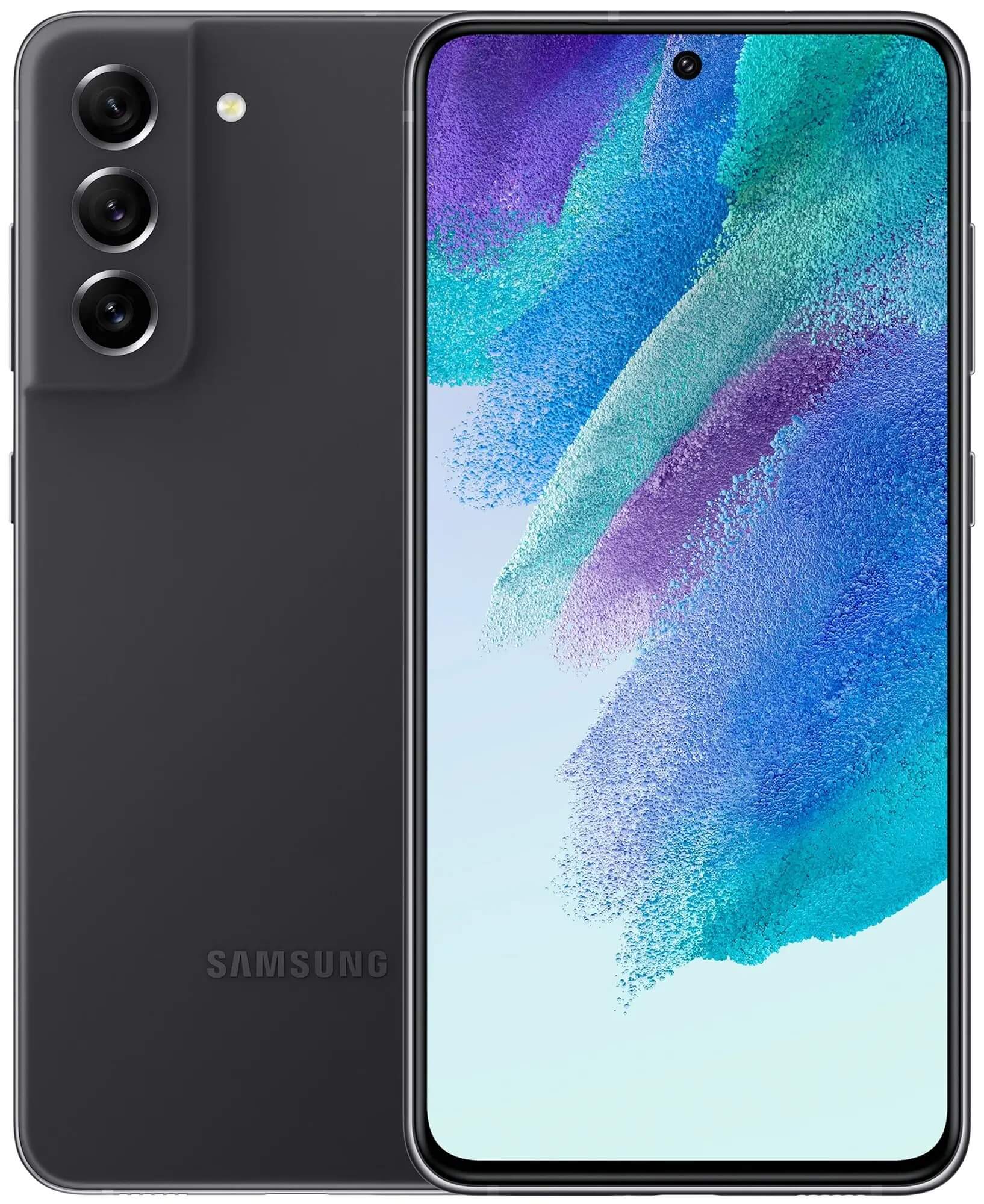 Смартфон Samsung Galaxy S21 FE 5G 8/128 ГБ, Графит, Dual nano SIM детальное изображение - 1