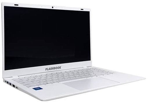 Ноутбук FlashBook 14.2" (Intel Processor N150, Intel UHD Graphics Xe) RAM 12 ГБ, SSD 512 ГБ, Windows 11 Home, белый детальное изображение - 3