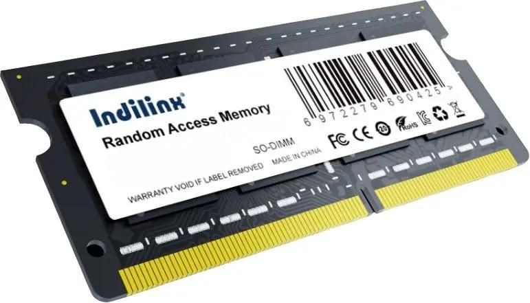 Оперативная память Indilinx SO-DIMM DDR4 3200MHz, IND-ID4N32SP08X, 8 Гб детальное изображение - 1