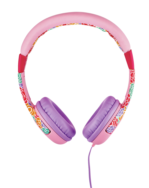Проводные наушники Trust Spila Kids Headphone, Розовый детальное изображение - 3