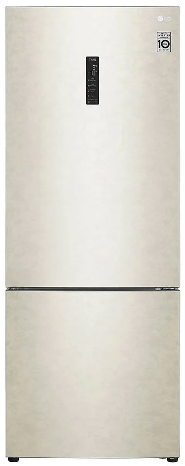 Холодильник LG GC-B569PECM, Бежевый детальное изображение - 1