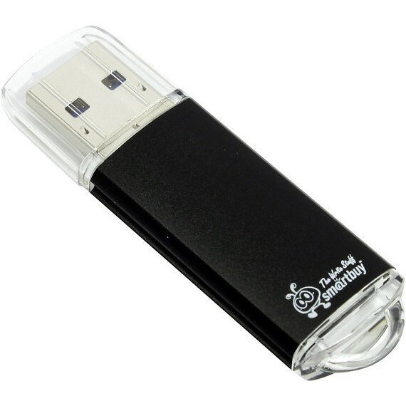 USB Flash накопитель SmartBuy V-Cut (SB256 ГБVC-K3) 256 ГБ, черный детальное изображение - 1