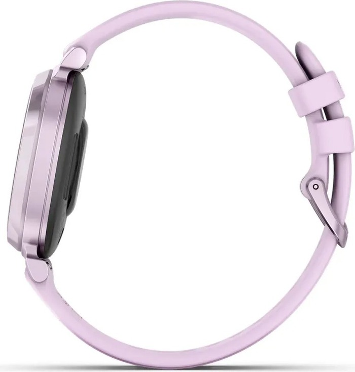 Смарт-часы Garmin Lily 2, 35 мм, с безелем лилового цвета, лиловый силиконовый ремешок №4