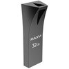 USB Flash накопитель MAXVI MK2 Dark 32 ГБ, черный вариант - 2
