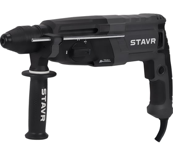 Перфоратор СТАВР SDS-PLUS, 30мм, горизонт, Stavr SBH 1100-30AV, 3 режима, AVS, кабель 3м (набор осн, кейс) 9030300314, 1100 Вт, 3,2 Дж, 0–5200 уд/мин детальное изображение - 1