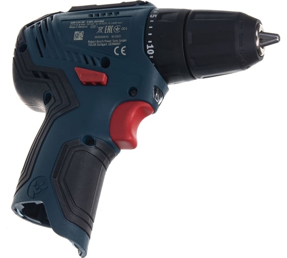 Аккумуляторная дрель-шуруповерт Bosch GSR 12V-30 (без АКБ и ЗУ), 12 В, 30 Нм, 06019G9002 детальное изображение - 3