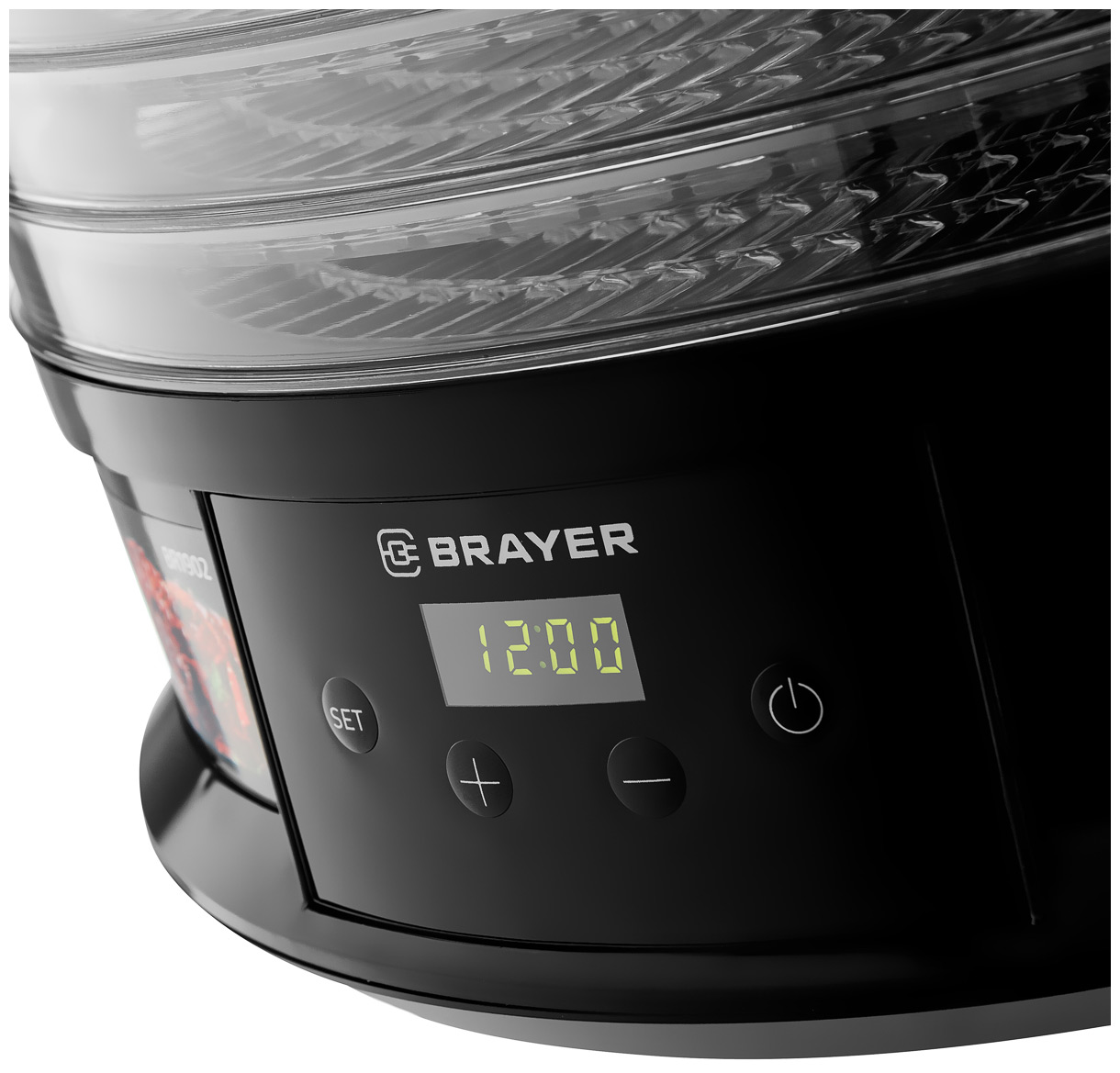 Сушилка для овощей Brayer BR1902, 250 Вт, Черный детальное изображение - 2