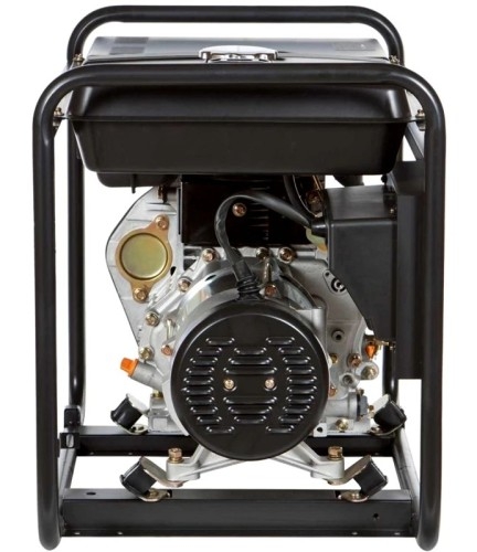 Генератор дизельный с воздушным охлаждением HYUNDAI DHY 6500L, открытый, 5 кВт, Черный детальное изображение - 2