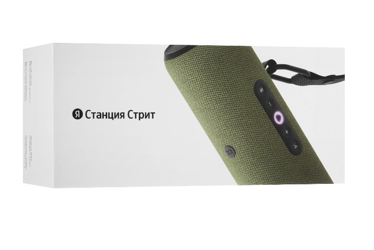 Умная портативная колонка Яндекс Станция Стрит с Алисой, Зелёный детальное изображение - 9