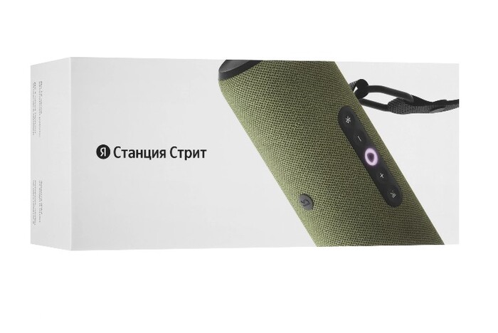 Умная портативная колонка Яндекс Станция Стрит с Алисой, Зелёный №9