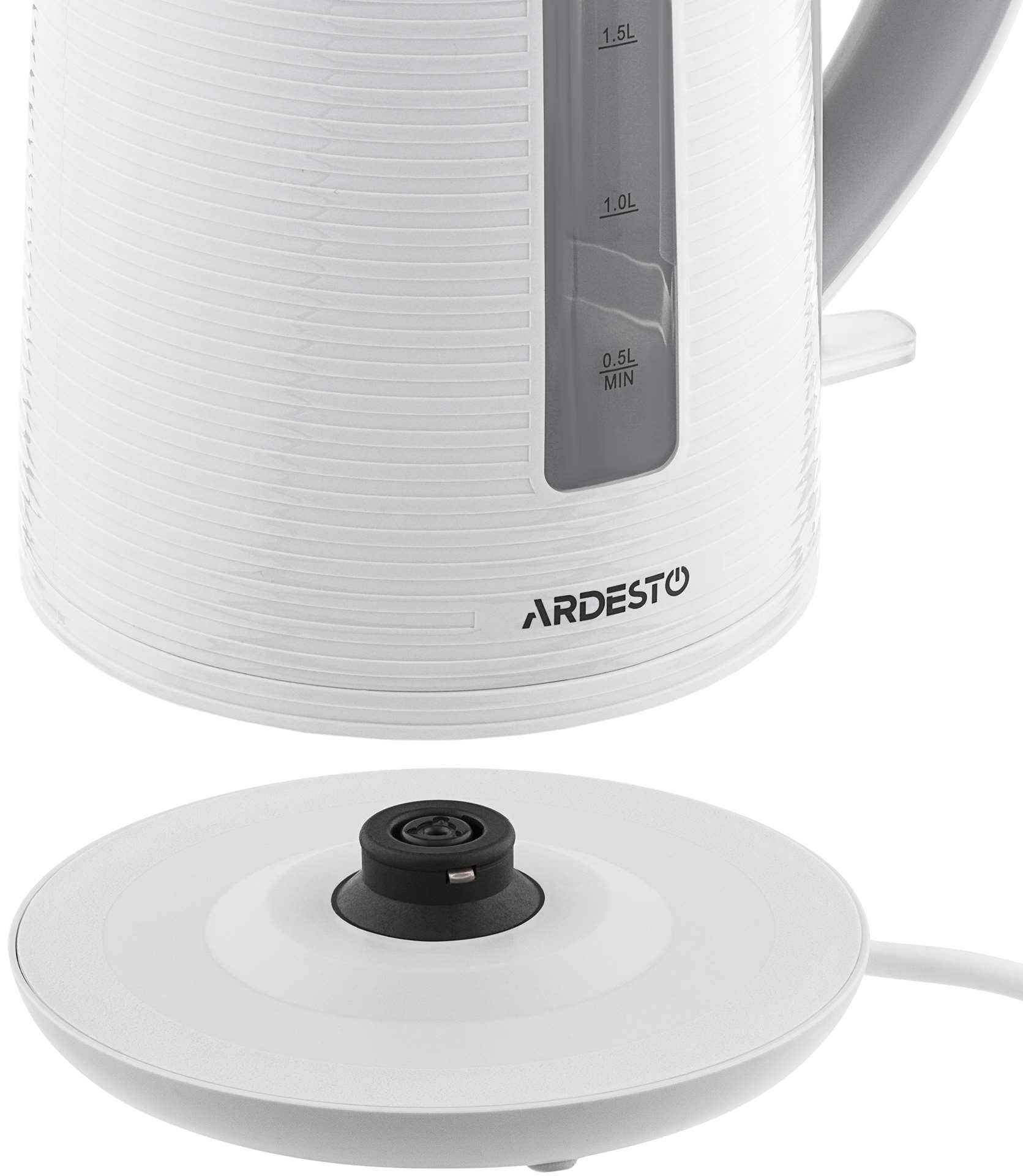 Электрочайник Ardesto EKL-F17WG 1.7 л, Белый детальное изображение - 3