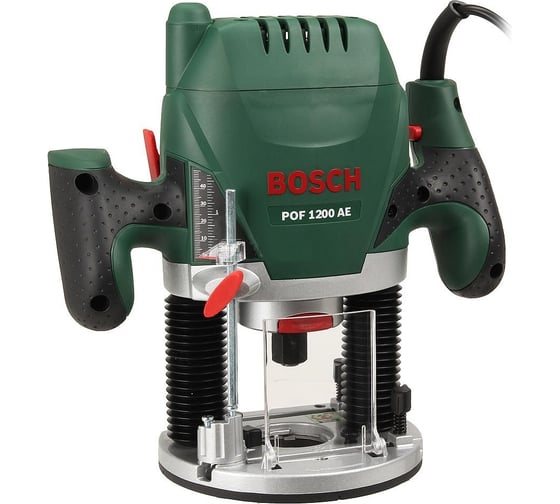 Вертикальная фрезерная машина Bosch POF 1200 AE 0.603.26A.100, 1200 Вт, Зеленый детальное изображение - 1