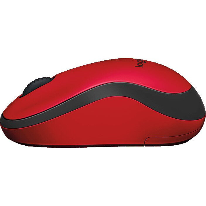Мышь Logitech M220 SILENT  (910-004880910-004897), Красный детальное изображение - 4