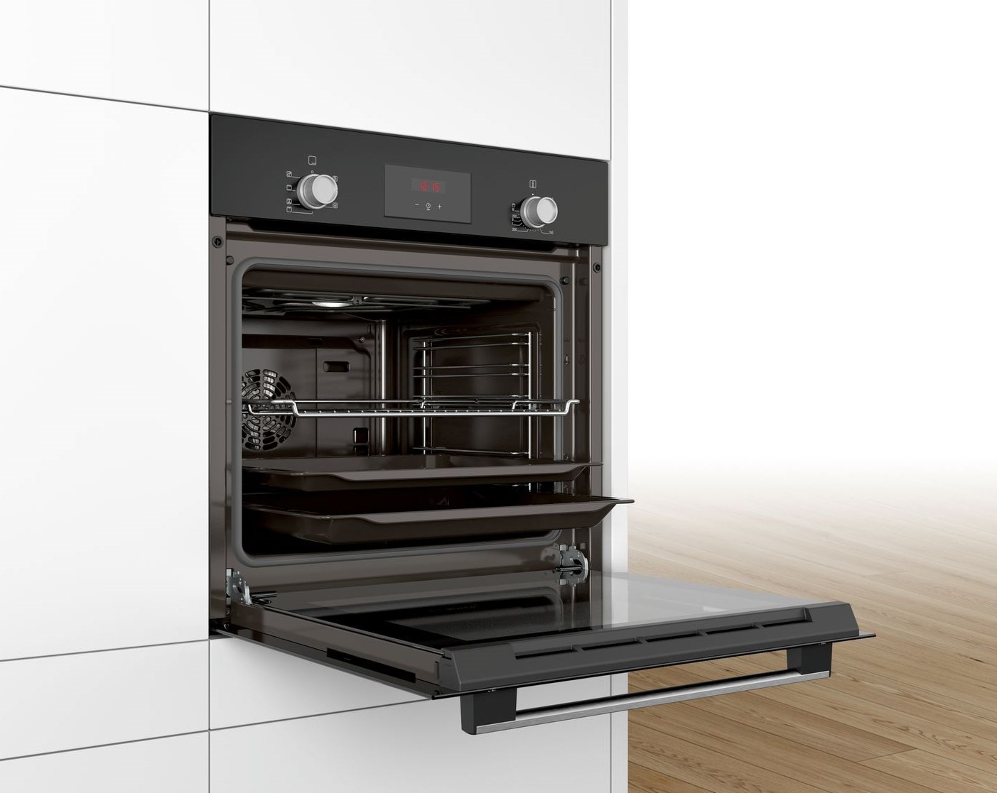 Духовой шкаф Bosch HBF 113BA0Q, черный детальное изображение - 7