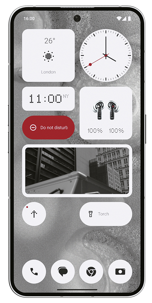 Смартфон Nothing Phone 2 128 Гб, Белый, Dual nano SIM детальное изображение - 3