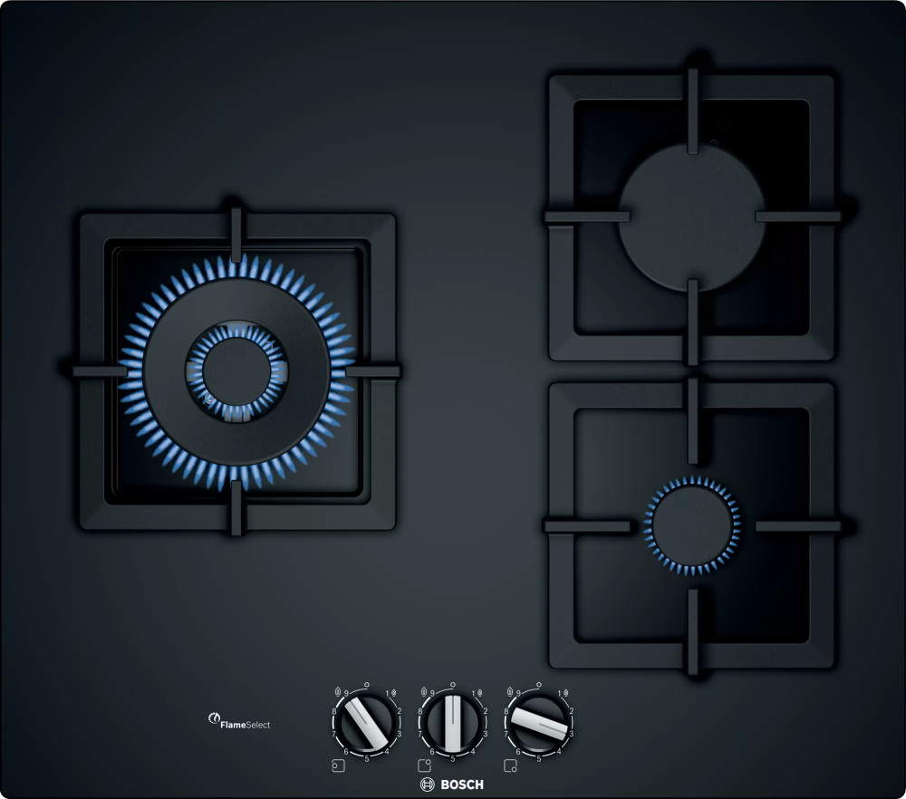Варочная поверхность Bosch PPC 6A6 B20, Черный детальное изображение - 1