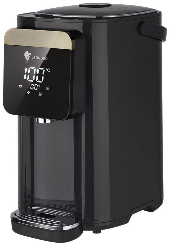 Термопот Leonord LE-1541, 5 л, LED-дисплей, Серый №1