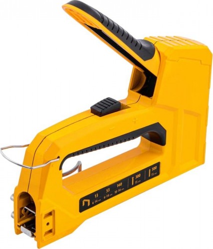 Скобозабиватель ручной Denzel тип 53 и 13, 6-14мм, тип 140, 10-14мм, тип 300, 15мм, тип 500, 15мм 40215 детальное изображение - 4