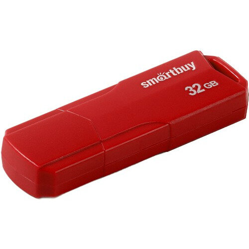 USB Flash накопитель SmartBuy  (SB32 ГБCLU-R) 32 ГБ, красный детальное изображение - 1