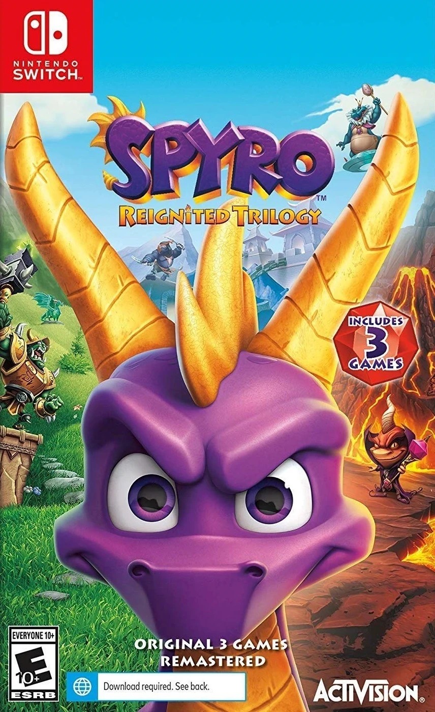 Игра Spyro Reignited Trilogy для Nintendo Switch детальное изображение - 1