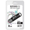 USB Flash накопитель Exployd 570 8 ГБ, черный вариант - 1