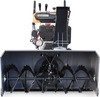 Снегоуборщик бензиновый профессиональный электростартер VILLARTEC WB1510E, 15 л.с., 11000 Вт, Серый/Оранжевый вариант - 3