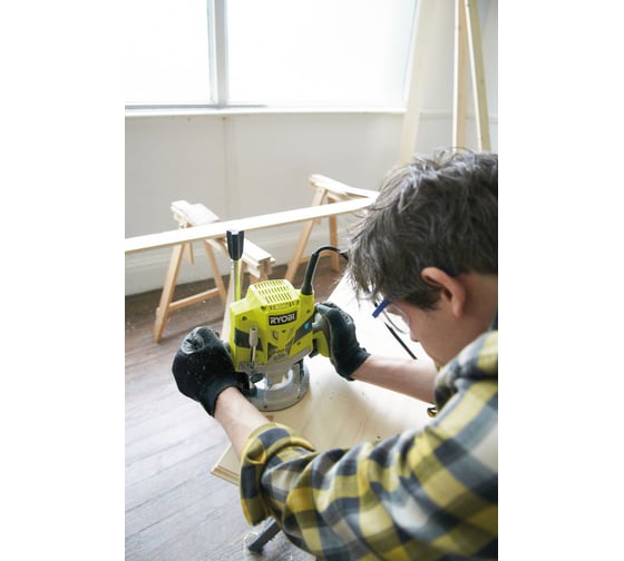 Фрезер Ryobi ERT1400RV 3000554, 1400 Вт, Зеленый детальное изображение - 7