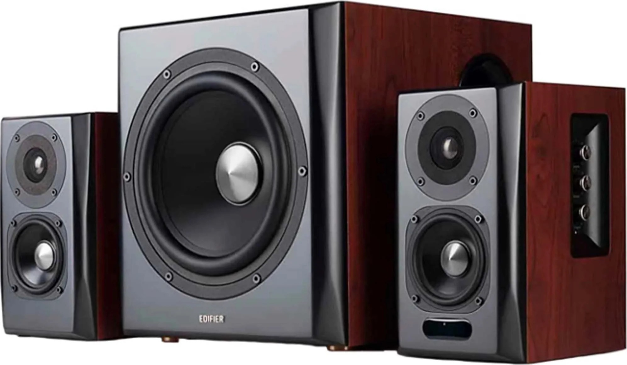 Полочная акустика Edifier S350DB, Коричневый детальное изображение - 2