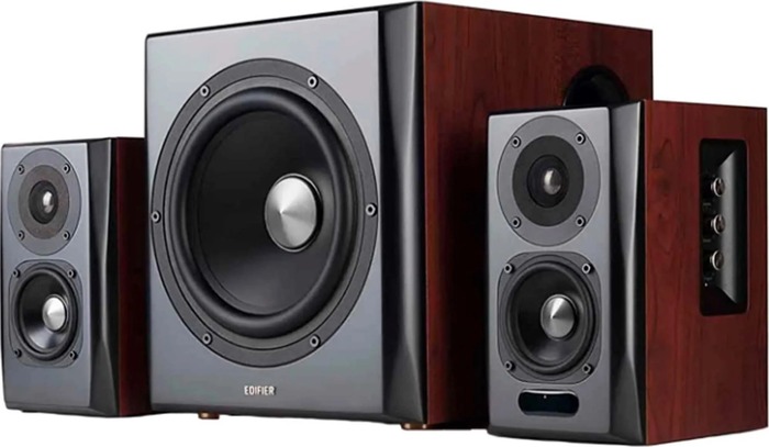 Полочная акустика Edifier S350DB, Коричневый №2