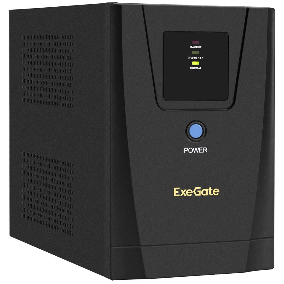 ИБП ExeGate SpecialPro UNB-1200.LED.AVR.2SH.3C13.USB детальное изображение - 1