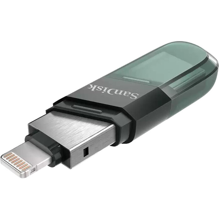 USB Flash накопитель SanDisk iXpand Flip (SDIX90N-128G-GN6NE) 128 ГБ, зеленый №4