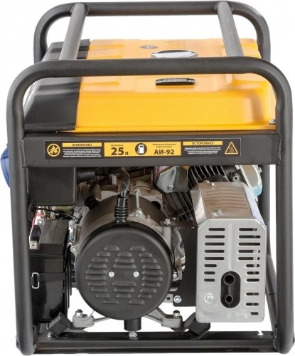 Генератор бензиновый Denzel PS 55 EA 946874, 5 кВт, Желтый детальное изображение - 9