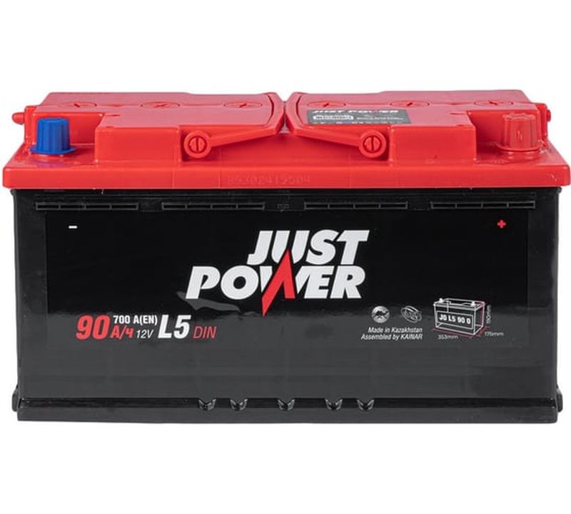 Аккумулятор JUST POWER R+ L5 EN, Обратная Поляроность, J0L5900, 90 А·ч детальное изображение - 2