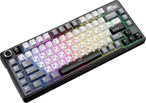 Клавиатура Royal Kludge L75, Beige Switch, Черный детальное изображение - 4