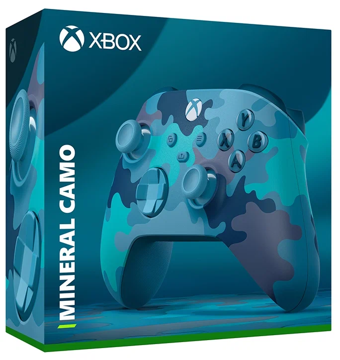 Геймпад Microsoft Xbox Series, Камуфляжный/Голубой детальное изображение - 5