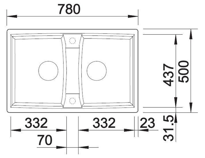 Кухонная мойка Blanco Lexa 8 514688  №8