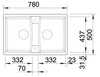 Кухонная мойка Blanco Lexa 8 514688  вариант - 8