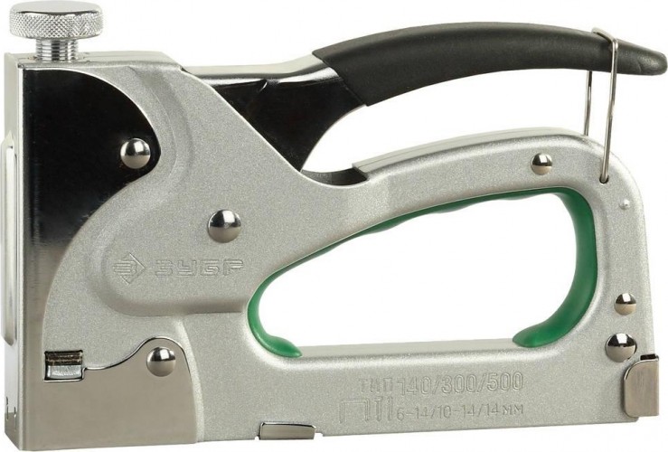 Скобозабиватель ручной ЗУБР ЭКСПЕРТ T-140 степлер для 3-в-1: тип 140 (6-16 мм) / 300 (16 мм) 4-31573 детальное изображение - 2