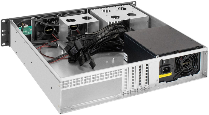Серверный корпус ExeGate Pro 2U400-02/800ADS, 800 Вт, Черный №4