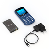 Мобильный телефон MAXVI B201, 32 Мб, Синий, Dual micro-SIM вариант - 4