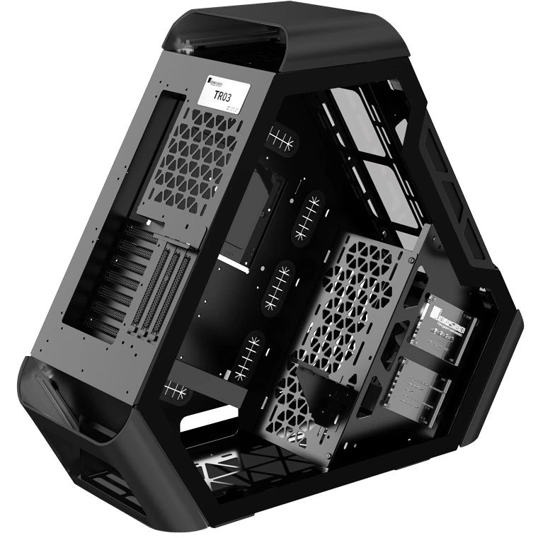Корпус Jonsbo TR03-G, Черный детальное изображение - 3