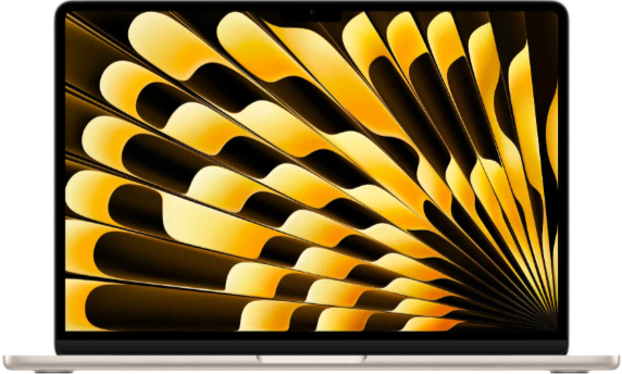 Ноутбук Apple MacBook Air 13 2025 на M4, RAM 16 ГБ, Starlight, SSD 512 ГБ, Apple graphics 10-core детальное изображение - 1