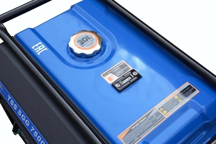 Генератор бензиновый ТСС SGG 7500EA 021301, 7.5 кВт, Синий №6