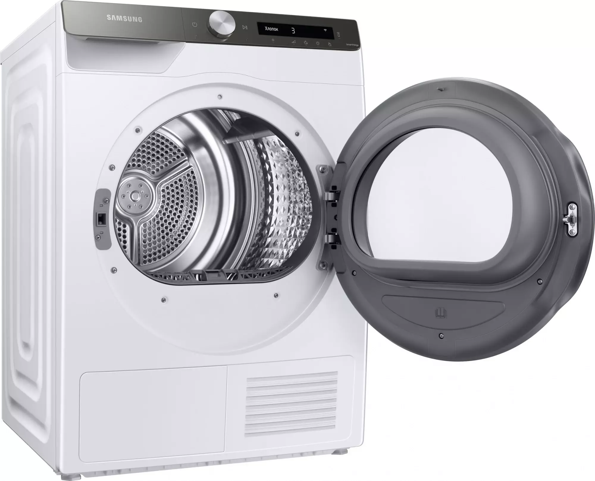 Сушильная машина Samsung DV90T5240AT/LP, Белый детальное изображение - 7