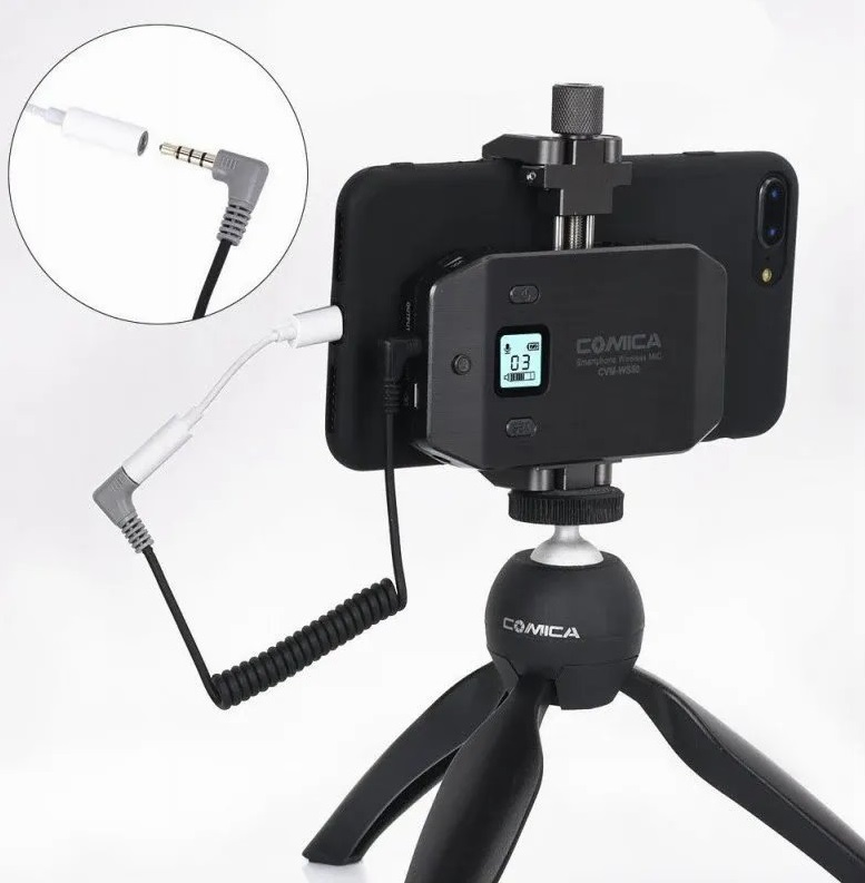 Радиосистема CoMica UHF CVM-WS50 H для смартфона детальное изображение - 6