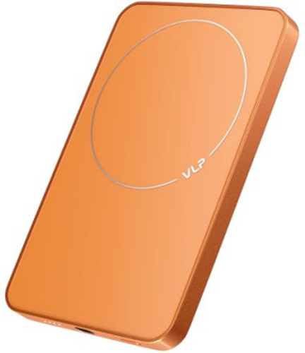 Внешний аккумулятор VLP Diamond Energy MagSafe Qi2, 5000 мАч, Оранжевый детальное изображение - 1