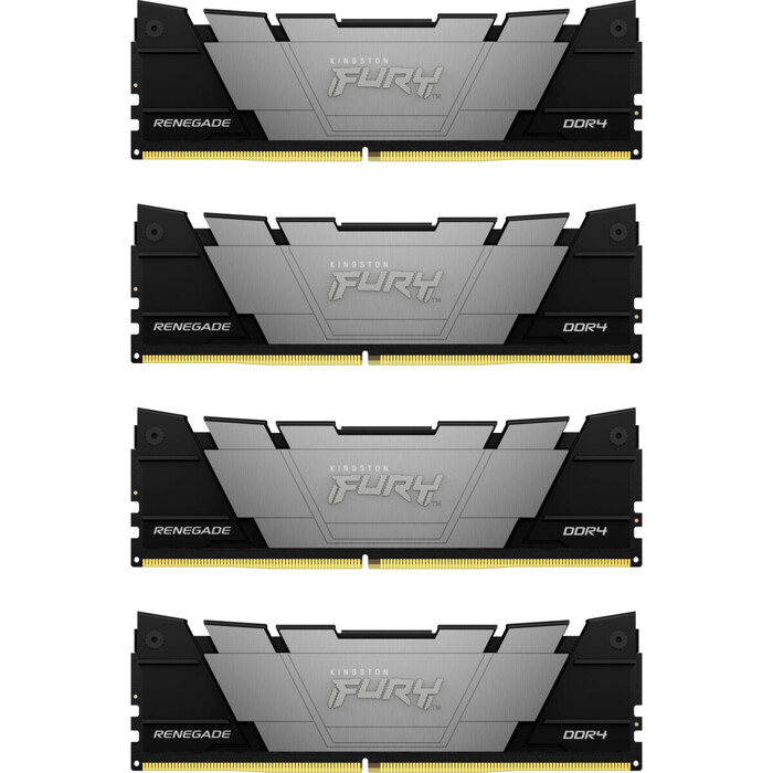 Оперативная память Kingston Fury Renegade DDR4 3200MHz, KF432C16RB12K4/64, 4x16 Гб KIT, 64 Гб №1